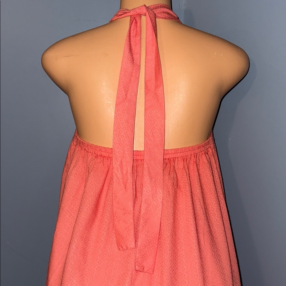 Mink Pink Coral Halter Swing Dress | Size XS - Picture 4 of 9
